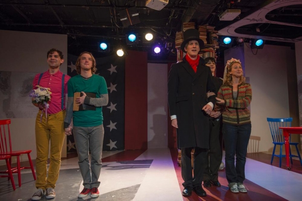 Photo Flash: First Look at About Face's ABRAHAM LINCOLN WAS A F*GG*T Image