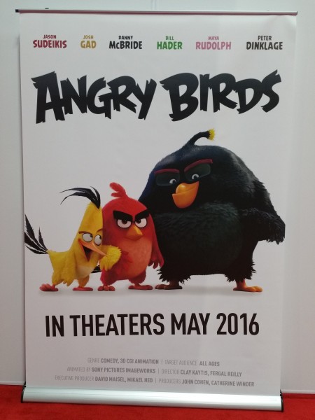 Photo: First Look - Poster Art Revealed for Big Screen Adaptation of ANGRY BIRDS Image