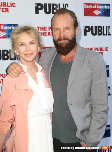 Trudie Styler and Sting  Photo