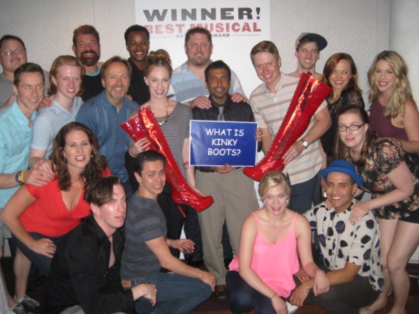 Photo Flash: JEOPARDY! Winner Choyon Manjrekar Attends KINKY BOOTS Tour Performance Image