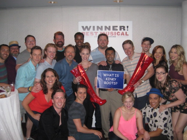 Photo Flash: JEOPARDY! Winner Choyon Manjrekar Attends KINKY BOOTS Tour Performance Image