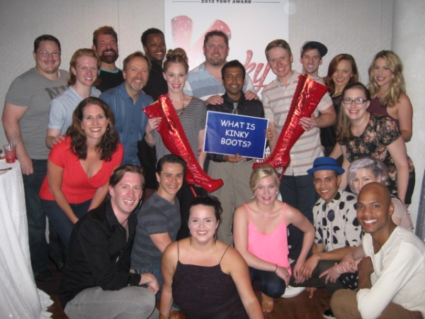 Photo Flash: JEOPARDY! Winner Choyon Manjrekar Attends KINKY BOOTS Tour Performance Image