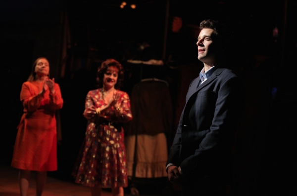 Dale Soules, Patti LuPone and Michel Urie Photo