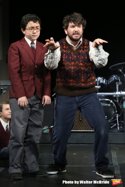 Photo Coverage: On Their Way to Rocking Broadway - First Look at Alex Brightman & Cast of SCHOOL OF ROCK at the Gramercy! Image