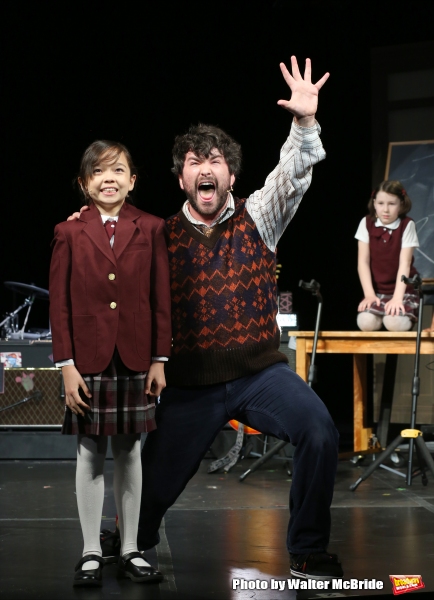 Photo Coverage: On Their Way to Rocking Broadway - First Look at Alex Brightman & Cast of SCHOOL OF ROCK at the Gramercy! Image