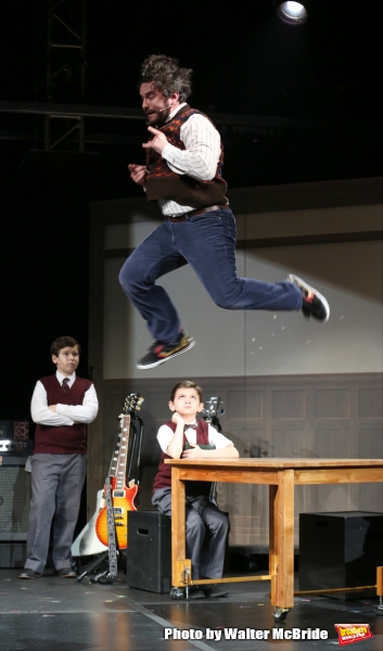 Photo Coverage: On Their Way to Rocking Broadway - First Look at Alex Brightman & Cast of SCHOOL OF ROCK at the Gramercy! Image