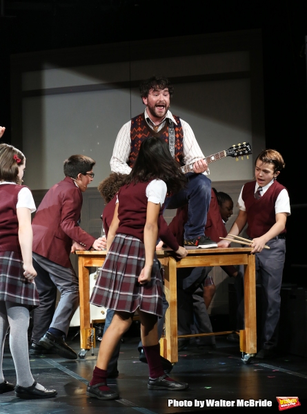 Photo Coverage: On Their Way to Rocking Broadway - First Look at Alex Brightman & Cast of SCHOOL OF ROCK at the Gramercy! Image