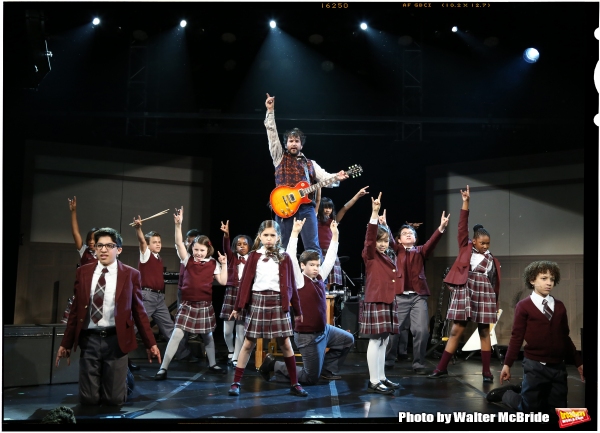 Photo Coverage: On Their Way to Rocking Broadway - First Look at Alex Brightman & Cast of SCHOOL OF ROCK at the Gramercy! Image
