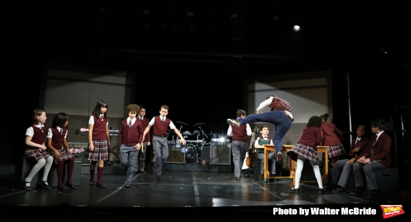 Photo Coverage: On Their Way to Rocking Broadway - First Look at Alex Brightman & Cast of SCHOOL OF ROCK at the Gramercy! Image