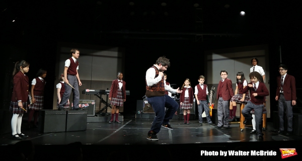 Photo Coverage: On Their Way to Rocking Broadway - First Look at Alex Brightman & Cast of SCHOOL OF ROCK at the Gramercy! Image