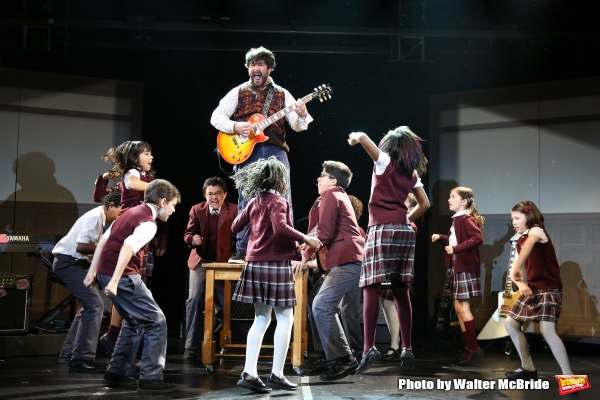 Photo Coverage: On Their Way to Rocking Broadway - First Look at Alex Brightman & Cast of SCHOOL OF ROCK at the Gramercy! Image