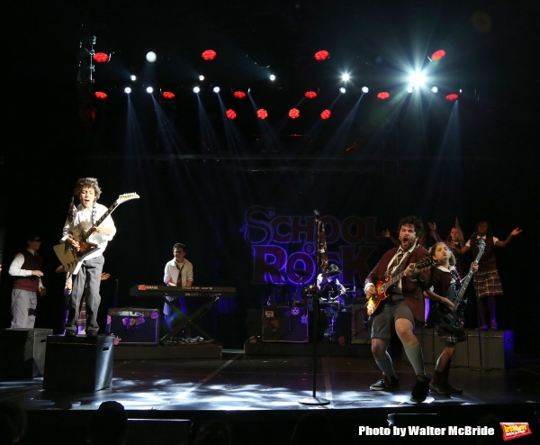 Photo Coverage: On Their Way to Rocking Broadway - First Look at Alex Brightman & Cast of SCHOOL OF ROCK at the Gramercy! Image