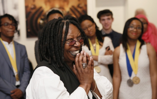 Photo Flash: Whoopi Goldberg, Matthew Morrison & Chelsea Clinton Speak at 2015 Scholastic Art & Writing Awards Image
