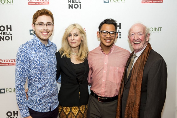 Isaias Guzman, Judith Light, Adrienne Adams, Herb Hamsher Photo