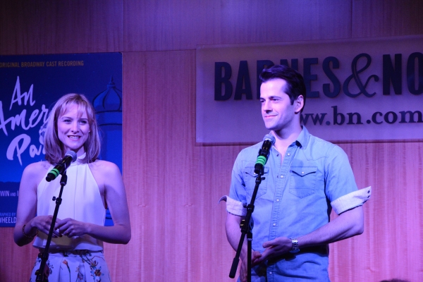 Photo Coverage: Robert Fairchild, Leanne Cope, and AN AMERICAN IN PARIS Company Celebrate Album Release at Barnes and Noble  Image