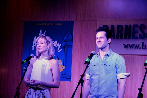 Photo Coverage: Robert Fairchild, Leanne Cope, and AN AMERICAN IN PARIS Company Celebrate Album Release at Barnes and Noble  Image