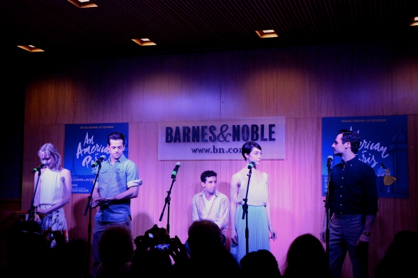 Photo Coverage: Robert Fairchild, Leanne Cope, and AN AMERICAN IN PARIS Company Celebrate Album Release at Barnes and Noble  Image