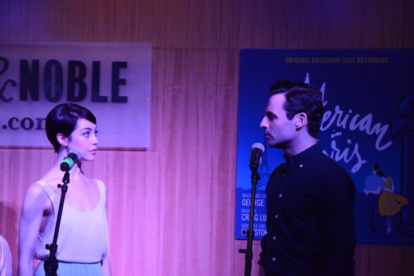 Photo Coverage: Robert Fairchild, Leanne Cope, and AN AMERICAN IN PARIS Company Celebrate Album Release at Barnes and Noble  Image