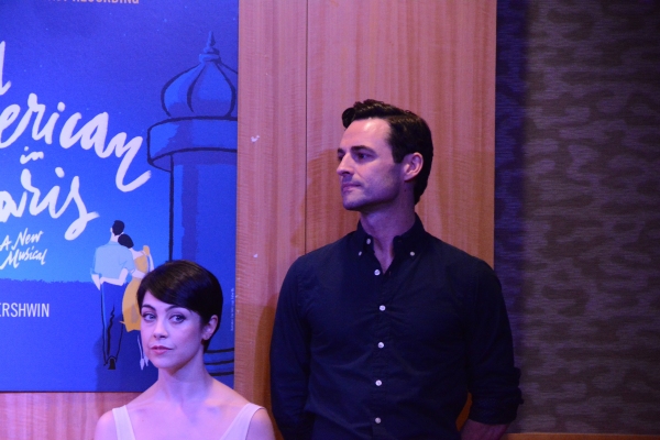 Photo Coverage: Robert Fairchild, Leanne Cope, and AN AMERICAN IN PARIS Company Celebrate Album Release at Barnes and Noble  Image