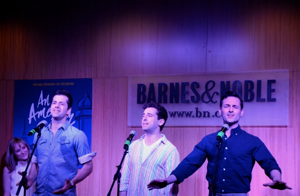 Photo Coverage: Robert Fairchild, Leanne Cope, and AN AMERICAN IN PARIS Company Celebrate Album Release at Barnes and Noble  Image