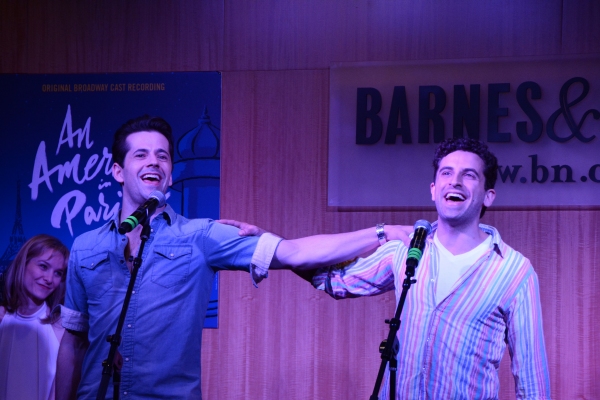 Photo Coverage: Robert Fairchild, Leanne Cope, and AN AMERICAN IN PARIS Company Celebrate Album Release at Barnes and Noble  Image