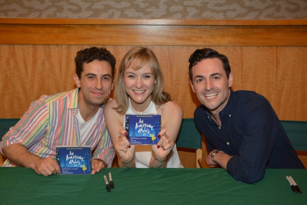 Photo Coverage: Robert Fairchild, Leanne Cope, and AN AMERICAN IN PARIS Company Celebrate Album Release at Barnes and Noble  Image