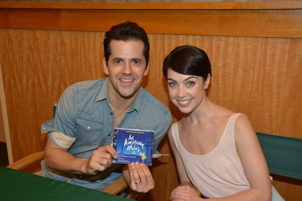 Photo Coverage: Robert Fairchild, Leanne Cope, and AN AMERICAN IN PARIS Company Celebrate Album Release at Barnes and Noble  Image