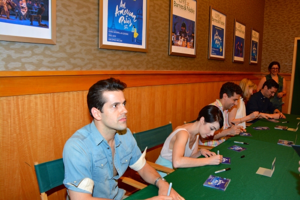 Photo Coverage: Robert Fairchild, Leanne Cope, and AN AMERICAN IN PARIS Company Celebrate Album Release at Barnes and Noble  Image