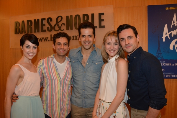 Photo Coverage: Robert Fairchild, Leanne Cope, and AN AMERICAN IN PARIS Company Celebrate Album Release at Barnes and Noble  Image
