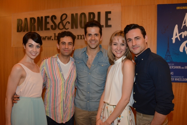 Photo Coverage: Robert Fairchild, Leanne Cope, and AN AMERICAN IN PARIS Company Celebrate Album Release at Barnes and Noble  Image