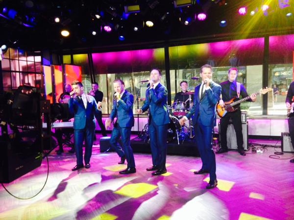 Photo Flash: THE MIDTOWN MEN Perform 'Ain't No Mountain High Enough' on TODAY SHOW Photo Flash: THE MIDTOWN MEN Perform 'Ain't No Mountain High Enough' on TODAY SHOW Image