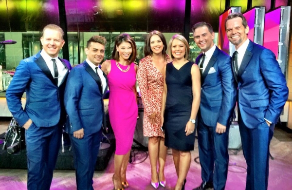 Photo Flash: THE MIDTOWN MEN Perform 'Ain't No Mountain High Enough' on TODAY SHOW Photo Flash: THE MIDTOWN MEN Perform 'Ain't No Mountain High Enough' on TODAY SHOW Image