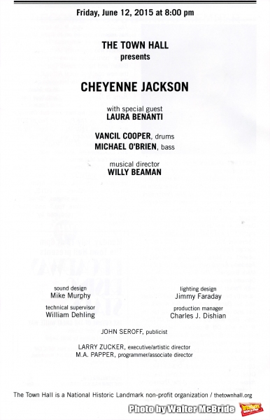 Photo Coverage: Go Inside Cheyenne Jackson's Town Hall Concert! Image
