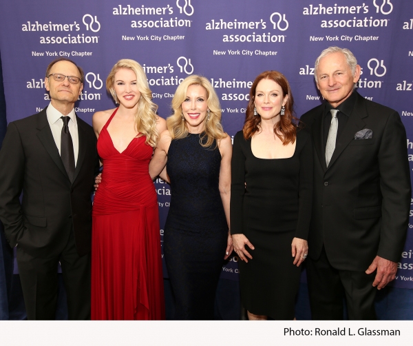 Photo Flash: Julianne Moore, David Hyde Pierce, Jonathan Groff and More at 2015 FORGET-ME-NOT Gala Image