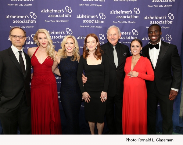 Photo Flash: Julianne Moore, David Hyde Pierce, Jonathan Groff and More at 2015 FORGET-ME-NOT Gala 