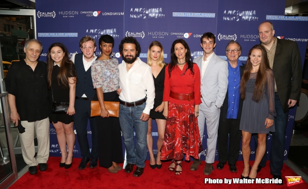 Julie Taymor and cast members Photo