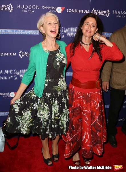 Helen Mirren and Julie Taymor Photo