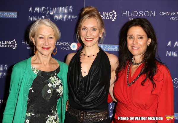 Helen Mirren, Tina Benko and Julie Taymor Photo