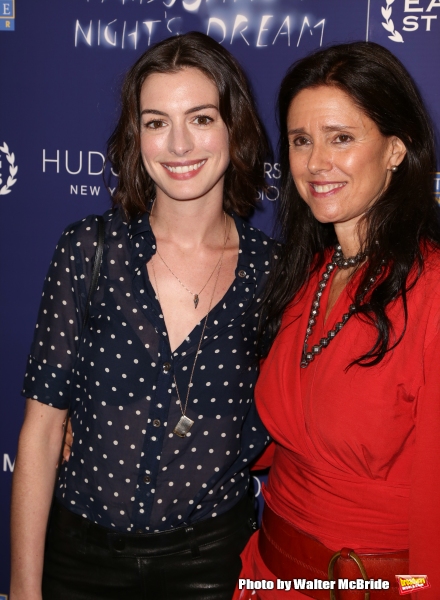 Anne Hathaway and Julie Taymor Photo
