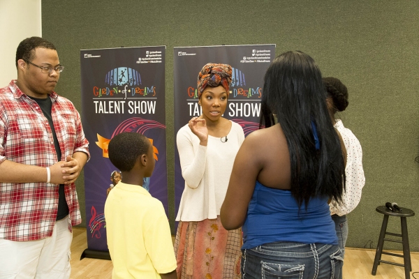 Photo Flash: CHICAGO's Brandy Norwood Mentors Garden of Dreams' 2015 Talent Show Kids 