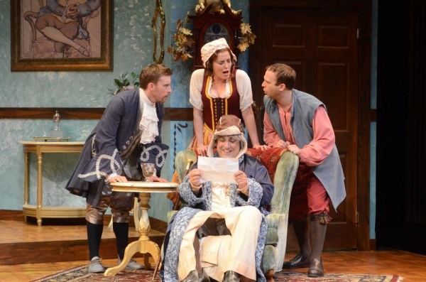 Photo Flash: First Look at THE HEIR APPARENT at ICT Image