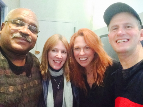 Butch Jones, Dodie Pettit, Carolee Carmello and Ted Keegan Photo