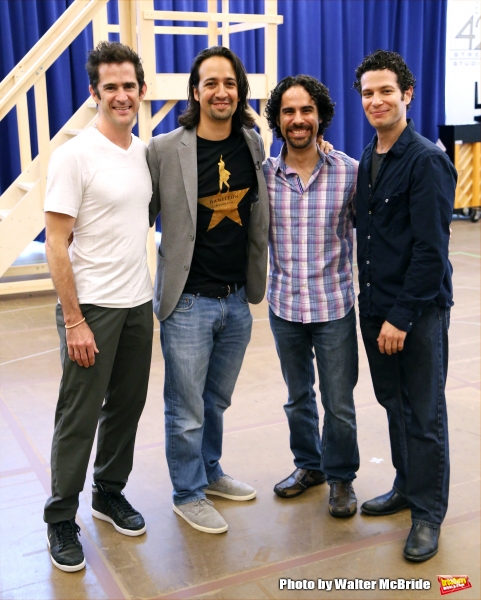 Photo Coverage: History is Happening in Manhattan-Rehearsals Begin for HAMILTON on Broadway! Image