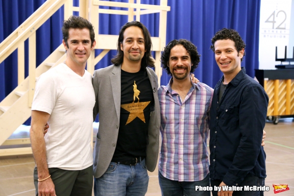 Photo Coverage: History is Happening in Manhattan-Rehearsals Begin for HAMILTON on Broadway! Image