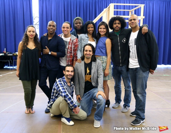 Photo Coverage: History is Happening in Manhattan-Rehearsals Begin for HAMILTON on Broadway! Image