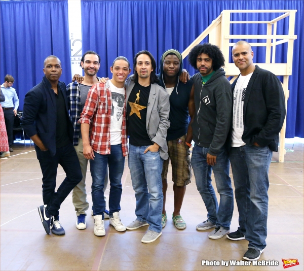 Photo Coverage: History is Happening in Manhattan-Rehearsals Begin for HAMILTON on Broadway! Image