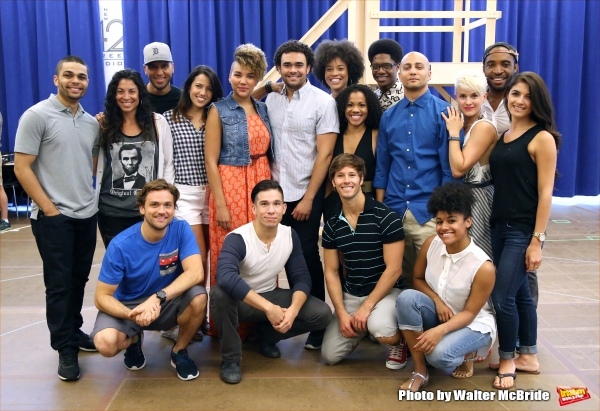 Photo Coverage: History is Happening in Manhattan-Rehearsals Begin for HAMILTON on Broadway! Image