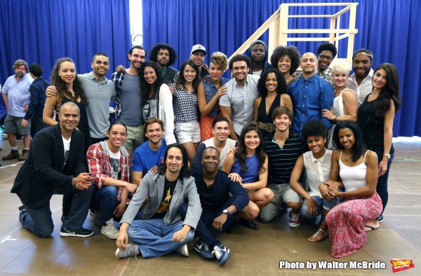 Photo Coverage: History is Happening in Manhattan-Rehearsals Begin for HAMILTON on Broadway! Image