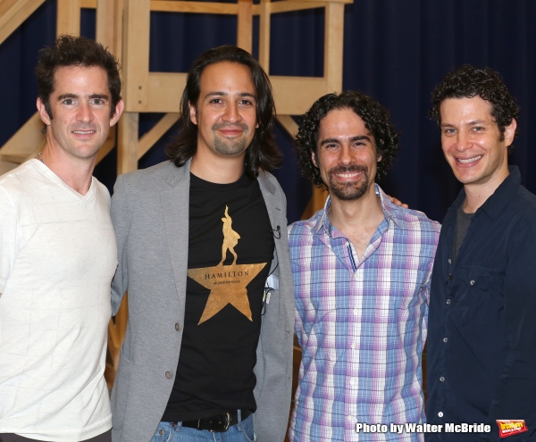 Photo Coverage: History is Happening in Manhattan-Rehearsals Begin for HAMILTON on Broadway! Image