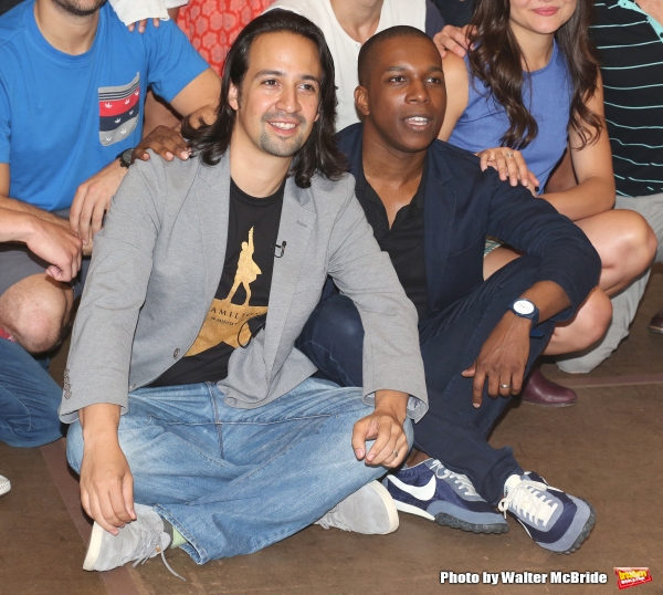 Photo Coverage: History is Happening in Manhattan-Rehearsals Begin for HAMILTON on Broadway! Image